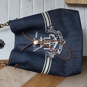Ralph lauren denim purse